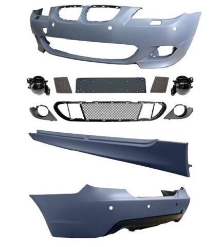 BMW E60 M-Tech lökhárító csomag szett PDC/SRA ködlámpával