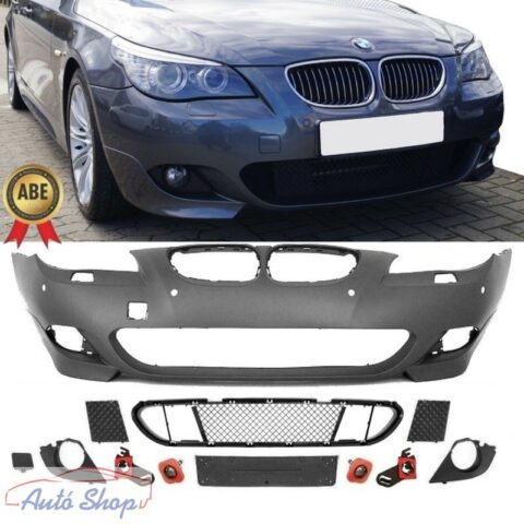 BMW E60/E61 M-Packet első lökhárító szett 18mm PDC facelift LCI