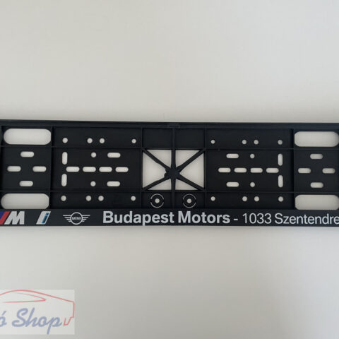 BMW gyári rendszámtábla tartó / keret