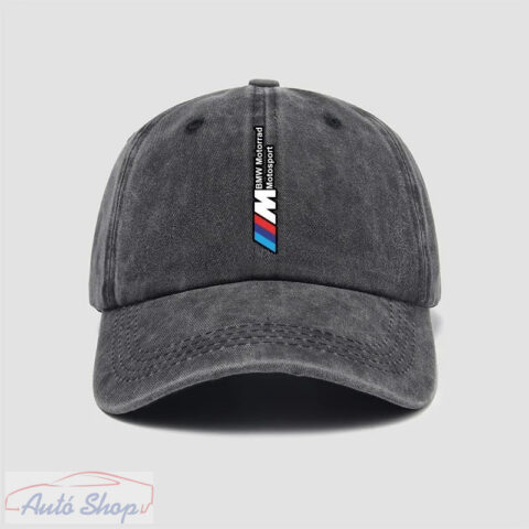 BMW M Motorsport baseball sapka fekete állítható unisex