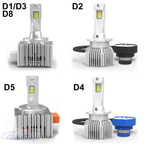 D1S/D1R LED izzó 50W 35000lm CSP chip