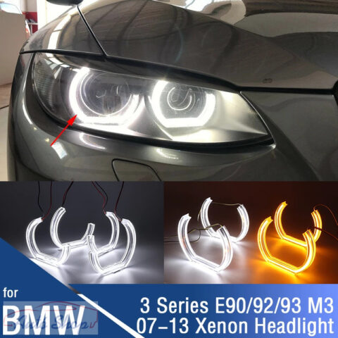 BMW E90/E91/E92/E93 Angel Eyes LED DTM M4 Style karika szett