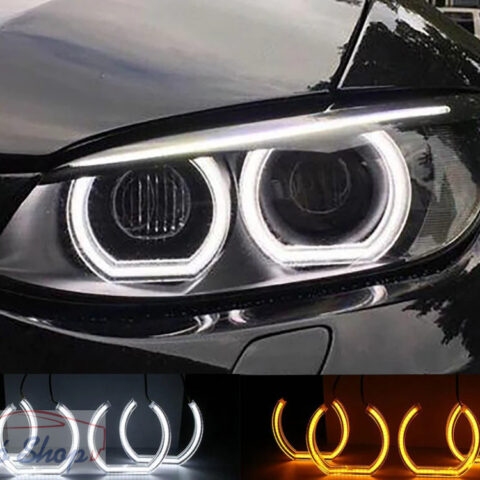 BMW E90/E91/E92/E93 Angel Eyes LED DTM M4 Style karika szett