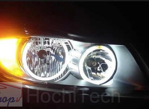 BMW E90/E91 Angel Eyes Dual Color Opal LED halogén lámpás