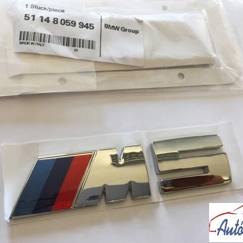 BMW M5 embléma 118×27 mm