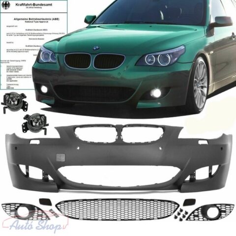 BMW E60/E61 M5 első lökhárító szett 24mm PDC-vel