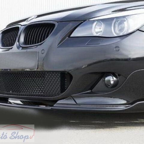 BMW E60/E61 M-Technik első lökhárító koptató spoiler, Lipe