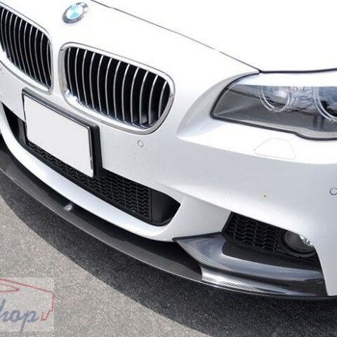 BMW F10/F11 M-Tech első lökhárító spoiler fényes fekete