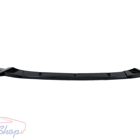 BMW X3 G01/X4 G02 első lökhárító spoiler fényes fekete M-Packet 2018-2020