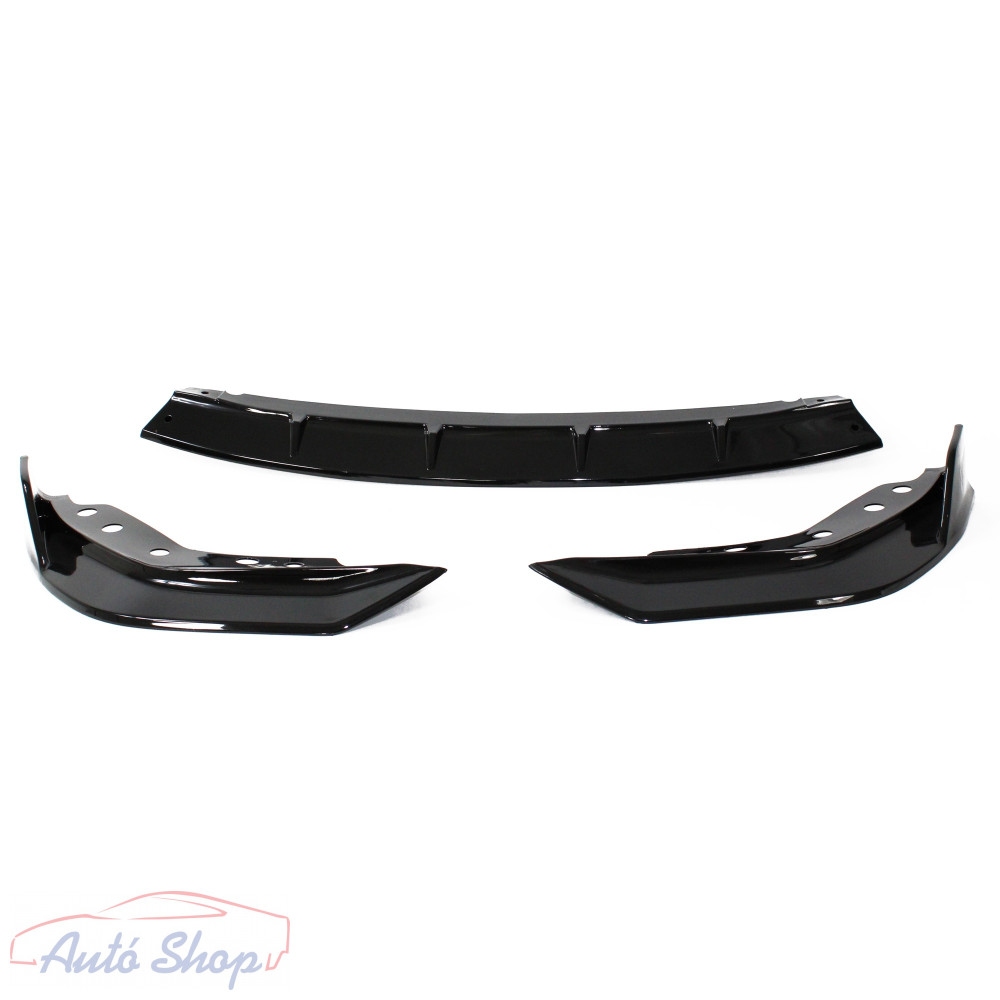BMW G20/G21/G28 M-Performance első lökhárító spoiler lakk fekete 2019- - Image 2