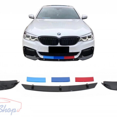 BMW G30/G31 M-Performance stílusú fényes fekete ABS koptató lip 2017-