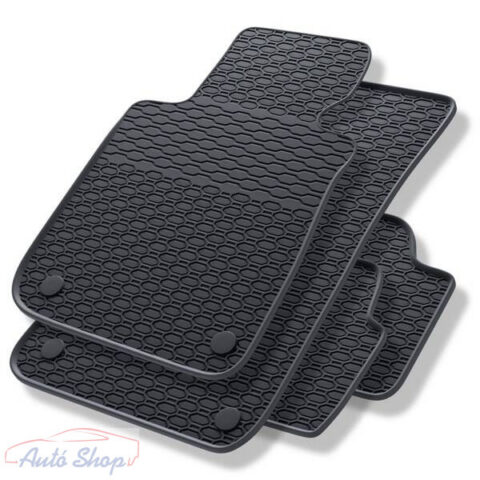 BMW E81/E82/E84 X1/E87/E88 Geyer & Hosaja prémium fekete gumiszőnyeg szett