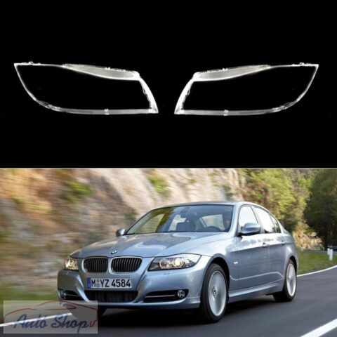 BMW E90/E91 halogén fényszóró búra szett 2005-2011