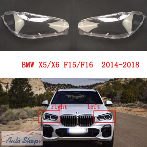 BMW X5 F15 / X6 F16 első fényszóró lámpabúra szett 2013-2019