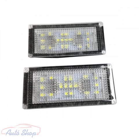 BMW E65 rendszámtábla LED világítás pár 6000K