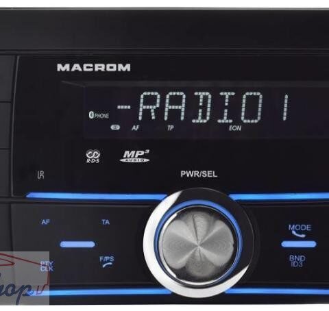 Macrom M-DL3200 2DIN autórádió Bluetooth/USB/SD
