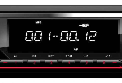 Macrom M-DL3100BT autórádió Bluetooth-tal