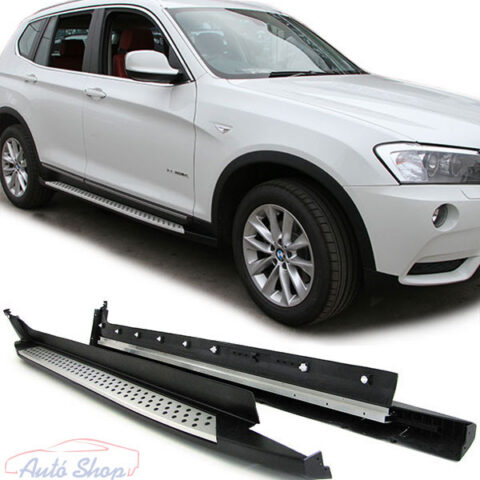 BMW X3 F25 alumínium küszöb fellépő szett 2011-2017