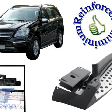 Mercedes-Benz GL-osztály X164 alumínium küszöb fellépő szett 2006-2013
