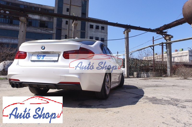 BMW F30/F31 M-Performance fényes fekete diffúzor toldat - Image 2
