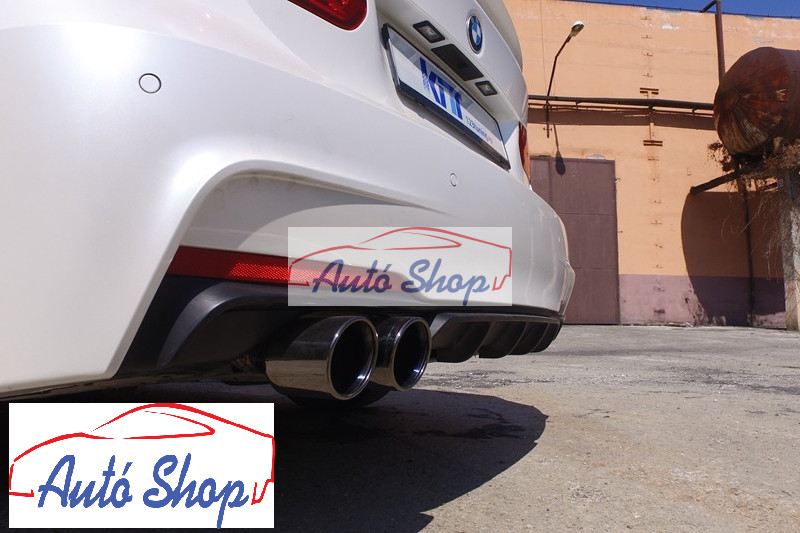 BMW F30/F31 M-Performance fényes fekete diffúzor toldat - Image 4