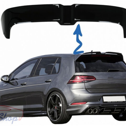 VW Golf MK7 Oettinger Design hátsó csomagtér spoiler fényes fekete 2012-2017