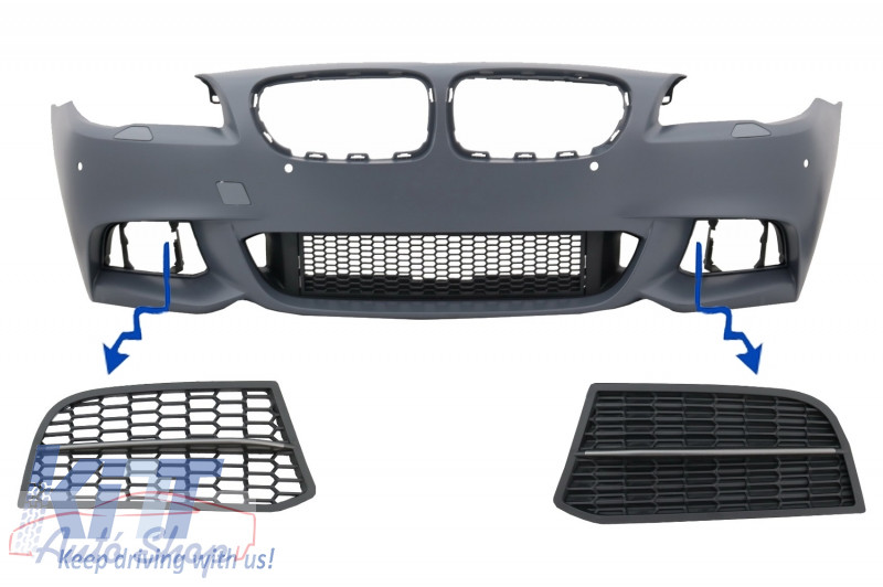 BMW F10/F11 M550 Design ködlámpa takaró szett 2010-2017