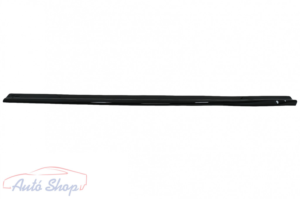 Mercedes W176 A45 Sport Line küszöb spoiler toldat fényes fekete 2012-2018 - Image 2