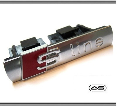 Audi S-Line hűtőrács embléma logó