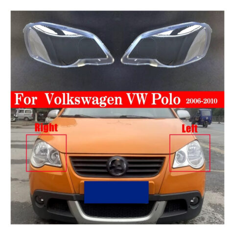 VW Polo fényszóró búra pár 2005-2009