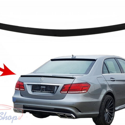 Mercedes E-osztály W212 AMG Style csomagtartó spoiler fényes fekete 2009-2016