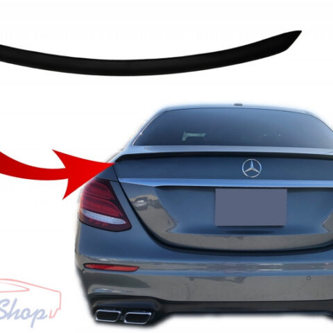 Mercedes E-osztály W213 matt fekete csomagtartó spoiler toldat 2016-