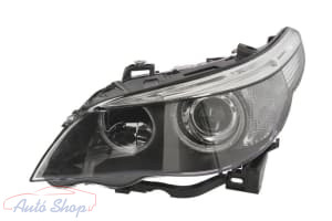 BMW E60/E61 bal első Bi-Xenon lámpa D1S/H7 LWR állítómotorral