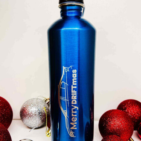 BMW Motorsport rozsdamentes acél termosz 750ml kék