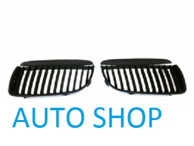BMW E90/E91 M-es hűtőrács vese matt fekete 2004-2008