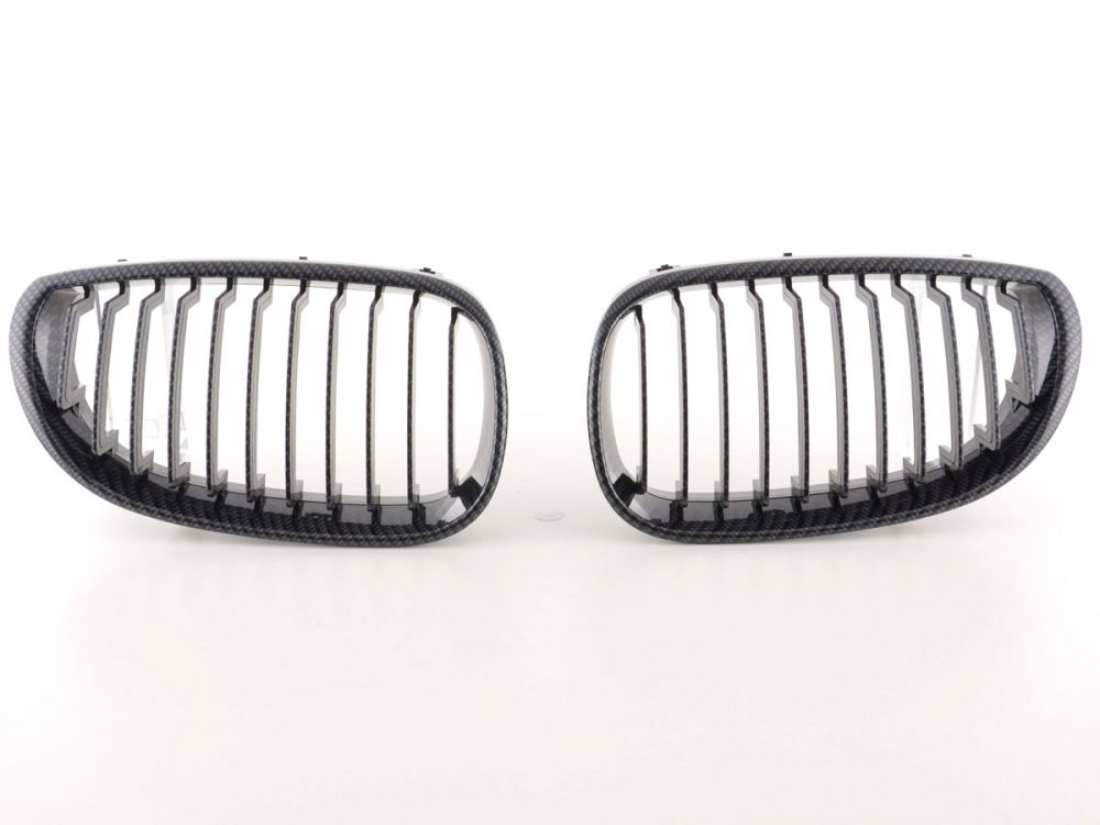 BMW E60 karbon hűtőrács vese pár 2004-2010