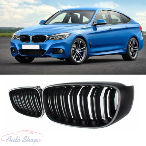 BMW F34 GT M-Performance M4 Style hűtőrács vese lakk fekete pár
