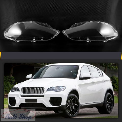 BMW X6 E71 fényszóró búra szett 2012-2014