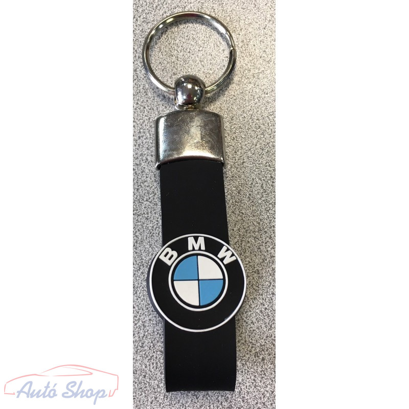 BMW gumi kulcstartó