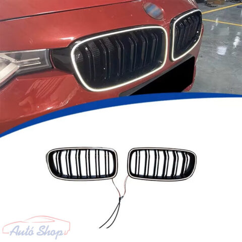 BMW F30/F31 LED fényes fekete hűtőrács M-Performance design 2013-2018