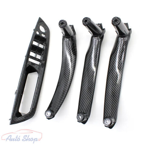 BMW E70/E71 X5/X6 carbon ajtóbehúzó kapaszkodó szett 4db