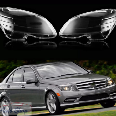 Mercedes W204 C-Class fényszóró búra 2007-2010