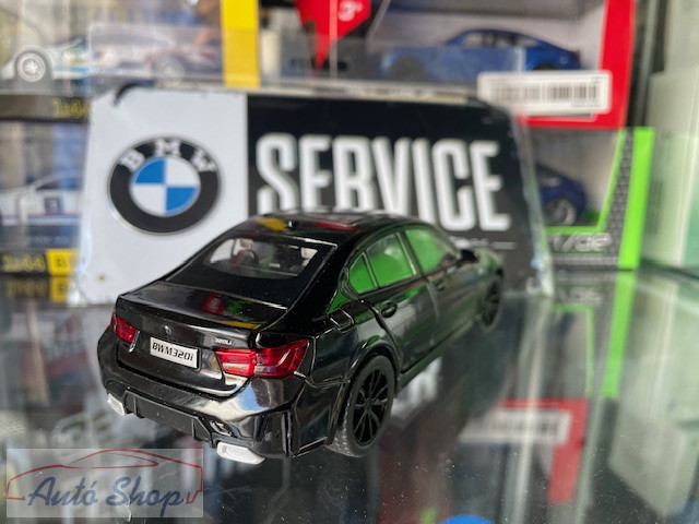 Bburago BMW 320i M 1:32 fekete modellautó - Image 2