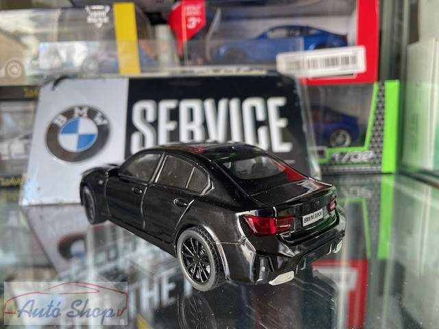 Bburago BMW 320i M 1:32 fekete modellautó - Image 3
