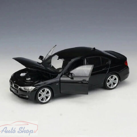 BMW F30 335i Welly 1:24 modellautó fekete