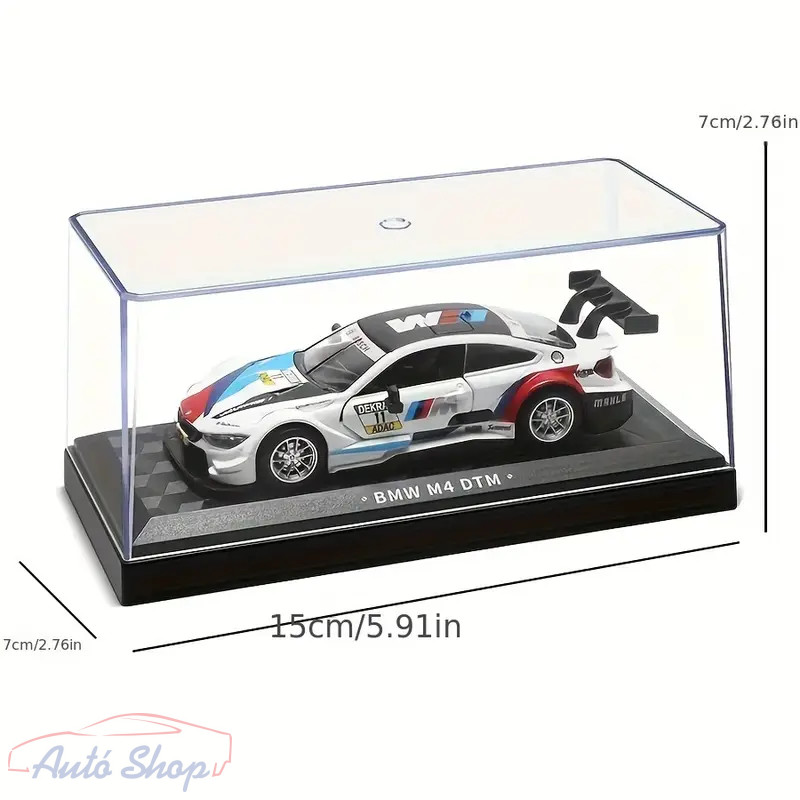 BMW M4 DTM modellautó 1:43 fehér ajándékdobozzal - Image 2