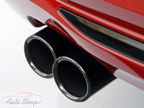 BMW F30/F31/F32/F34 M-es fekete króm kipufogó vég pár