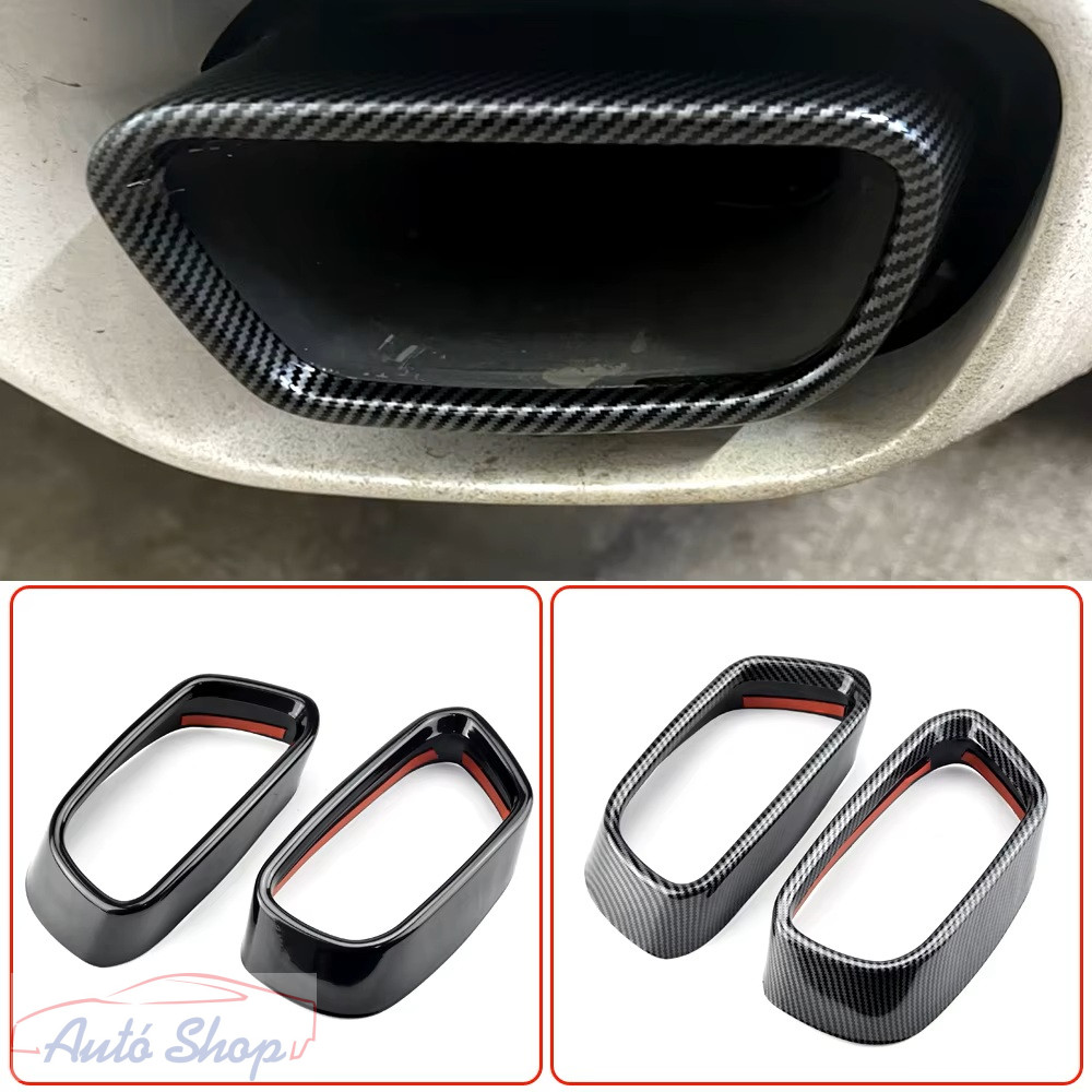 BMW X5/X6 F15/F16 lakk fekete kipufogóvég pár 2014-2019 - Image 5